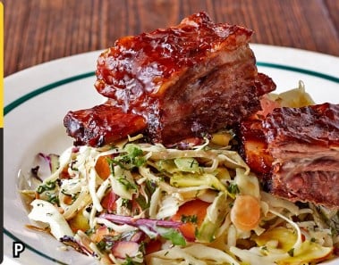 Sticky Beef Ribs & Slaw | Jamie Oliver