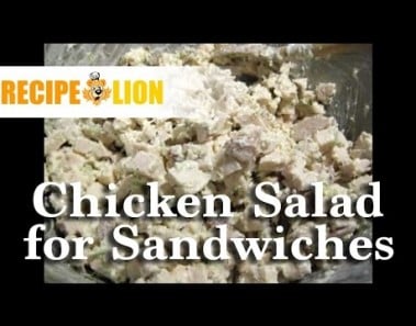 The Best Chicken Salad Recipe for Sandwiches