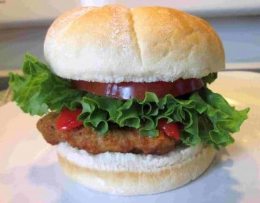 The BEST Healthy Ground CHICKEN BURGER Recipe