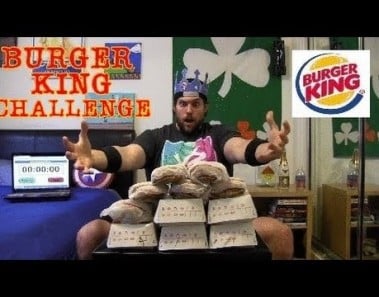 The Burger King Challenge | 11 Burgers – 6,370 Calories