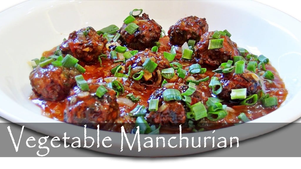 Vegetable Manchurian Appetizer Recipe Flow