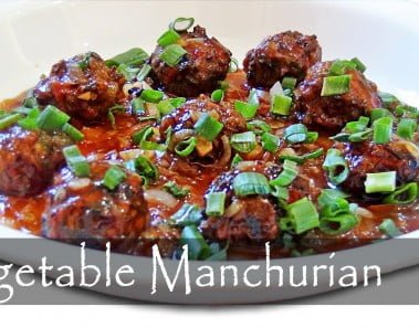 Vegetable Manchurian – Appetizer