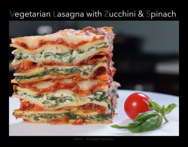 Vegetarian Lasagna Recipe – Bruno Albouze – THE REAL DEAL