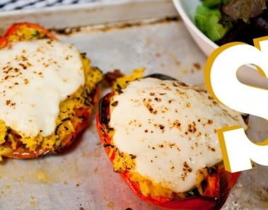 VEGETARIAN STUFFED PEPPERS RECIPE – SORTED