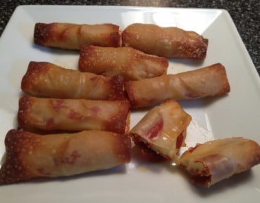 Weekend Appetizer! Super Easy Pizza Wraps – Weight Watcher Points Plus Friendly!!