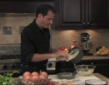 Baked Kataifi with Cream (Kneifi bi Kushta)