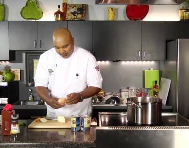 Black & White Chicken Chili (Tyson Feature Recipe)- Cooking Today with Chef Brooks