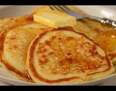 Buttermilk Pancakes Recipe Demonstration – Joyofbaking.com