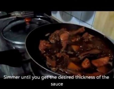 Chicken Adobo with Potatoes