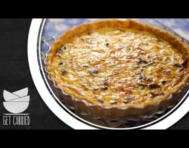 Chicken And Mushroom Quiche – My Recipe Book By Tarika Singh