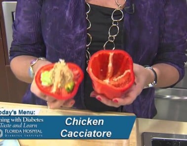 Chicken Cacciatore recipe (diabetes compatible)
