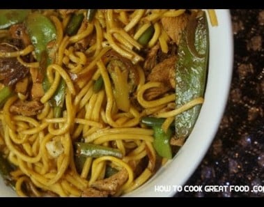 Chicken Chow Mein Recipe – Chinese Wok Noodles Stir Fry