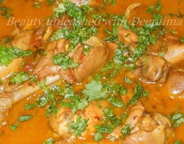 Chicken Leg Curry recipe