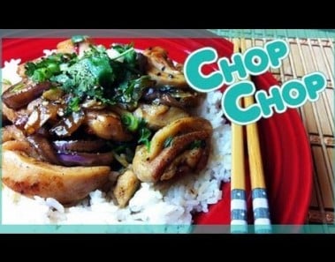 Chicken Recipe : Spicy Stir Fry Chicken with Eggplant : How to Stir Fry : Chinese Food : CHOPCHOP