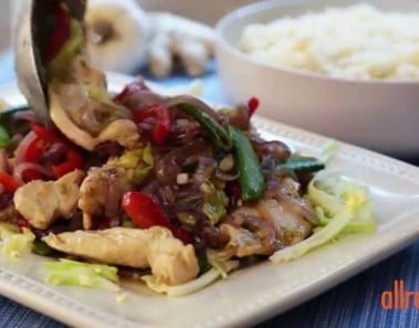 Chicken Recipes – How to Make Garlic Chicken Stir Fry