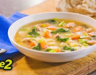 Chicken Soup Recipe with Kale