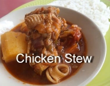 Chicken stew – African Food Recipes