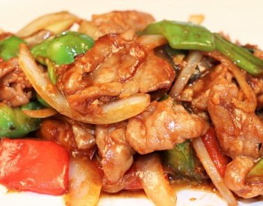 Chinese Pepper Steak Recipe-Chinese Food-Dinner for 2