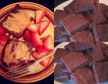 Chocolate Protein Bar Brownies | Healthy & Easy Dessert Recipe!