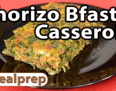 Chorizo Breakfast Casserole | Weekly Meal Prep | Caveman Keto
