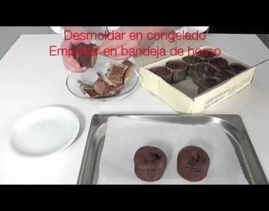 Coulant de chocolate Michel Bras