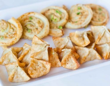 Crab Wontons and Crab Pinwheels – Holiday Appetizers Part 2 of 2
