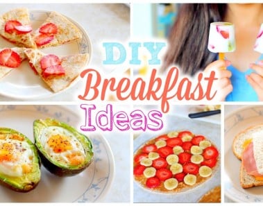 DIY Easy and Quick Breakfast Ideas for School | Healthy Breakfast Recipes