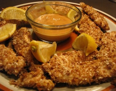 Easy Chicken Breast Recipe  –  Baked Chicken Fingers