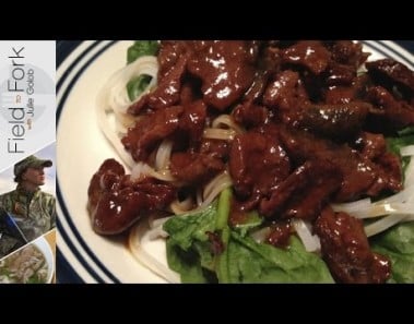 Easy Venison Korean BBQ Slow Cooker Recipe | JulieG TV #FieldtoFork