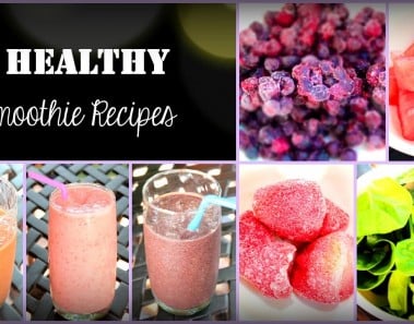 Fast and Healthy Smoothie Recipes