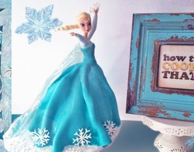 FROZEN ELSA PRINCESS CAKE How To Cook That Elsa Doll Cake Ann Reardon