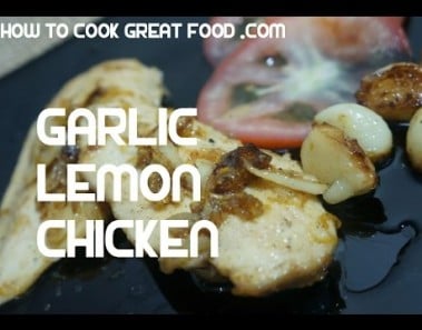 Garlic & Lemon Pan Fried Chicken Breast Recipe