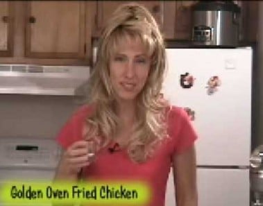 Golden Oven Fried Chicken Recipe