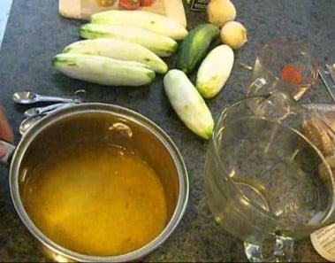 Home made Refrigerator Pickle Recipe #1 (Sweet Pickles)
