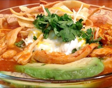 How To Make Chicken Tortilla Soup-Mexican Food Recipes