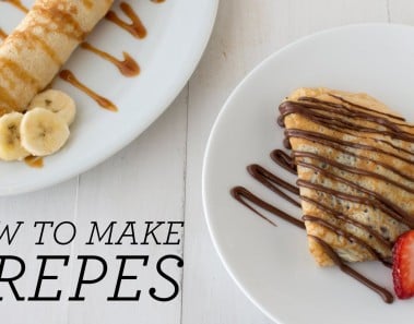 How to Make Crepes | Valentine’s Day Recipe