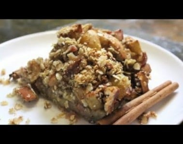 How To Make Vegan Apple Crumble (Gluten-free & Organic Recipe)