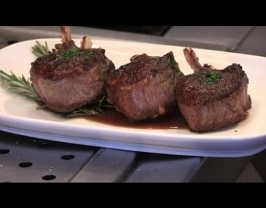 How to Pan-Fry Lamb Leg Steaks : Delicious Dishes