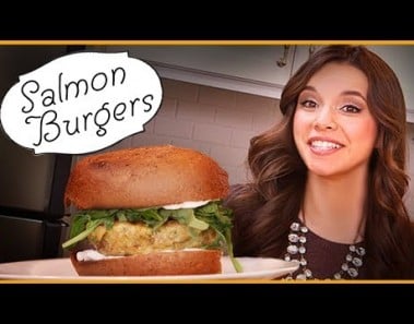 Ingrid Dishes | Salmon Burgers | Recipes from Missglamorazzi