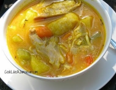 Jamaican Chicken Soup Recipe Video