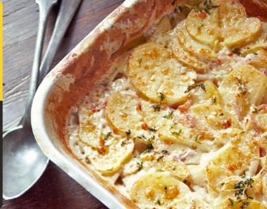 Jamie’s Quick Potato Dauphinoise