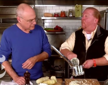 Mario Batali and Mark Bittman Make Gnocchi Recipe With Squash