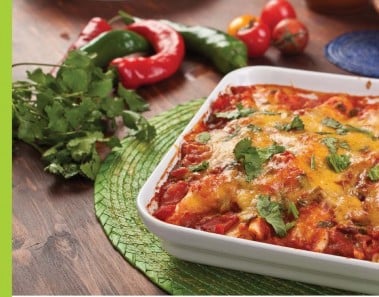 Mexican Vegetarian Bean & Cheese Enchiladas Recipe by Archana’s Kitchen
