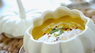 Beth's Vegetarian Butternut Squash Coconut Soup Recipe