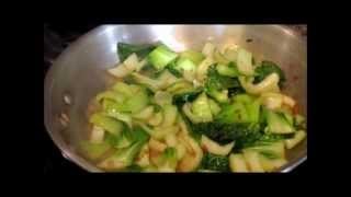 Bok Choy and Chicken Stir Fry