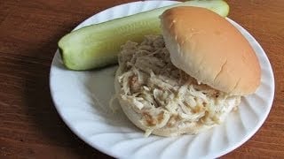 Shredded Chicken Sandwiches Recipe