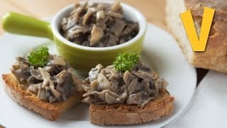 Mushroom spread - Recipe by The Vegan Corner