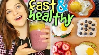 Easy & Healthy Breakfast Ideas For School!