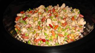 15 Bean With Turkey Ham Soup In The Slow Cooker Recipe From Drea