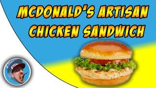 McDonald's Artisan Grilled Chicken Sandwich